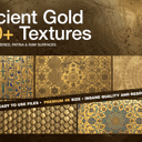 Thumbnail of 130+ Ancient Gold 4K Textures: Ornate, Hammered & Raw Surfaces
