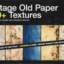 Thumbnail of 100+ Vintage Old Paper 4K Textures (Grunge, Ink & Overlays)