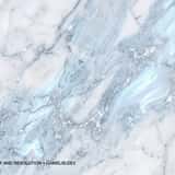 legant light blue icy marble texture background with delicate, frosty white and silver veining patterns.