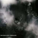 Dark cinematic overlay texture showing cloudy white film fog, chemical emulsion damage, water spots, and fine vintage grain.