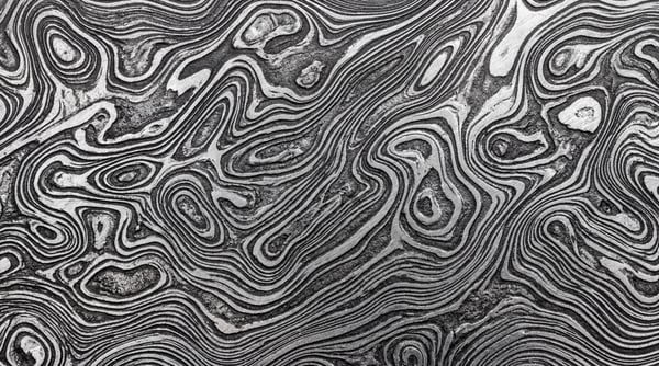 Damascus Steel Pattern Texture